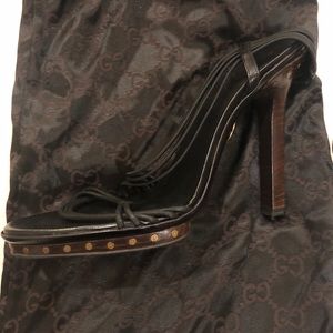 Gucci black stilettos
